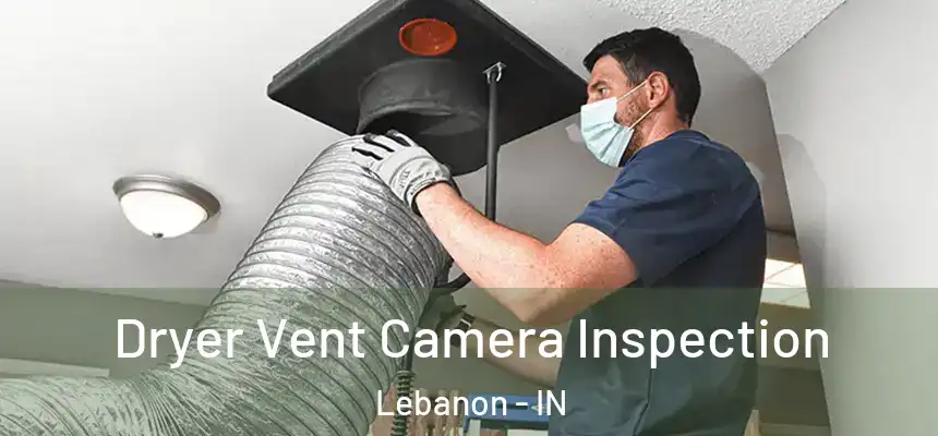 Dryer Vent Camera Inspection Lebanon - IN